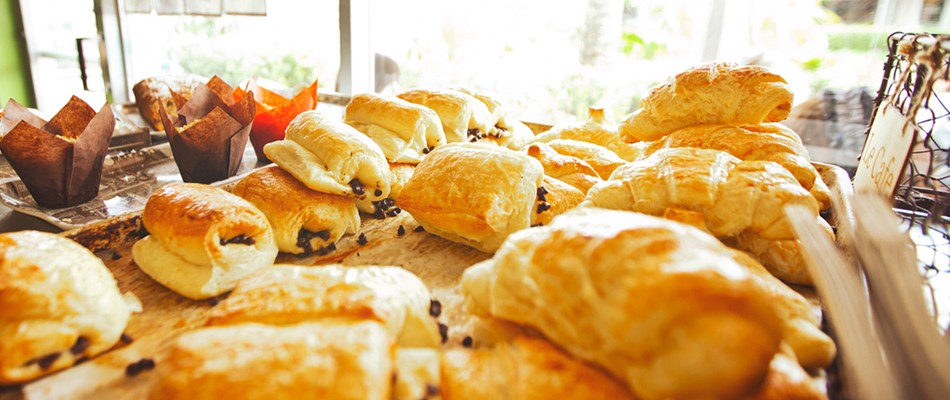 Baked goods from Cafe Vert
