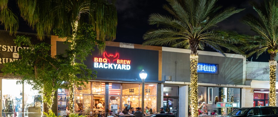 Visit Backyard BBQ and Brew for a delicious treat with friends